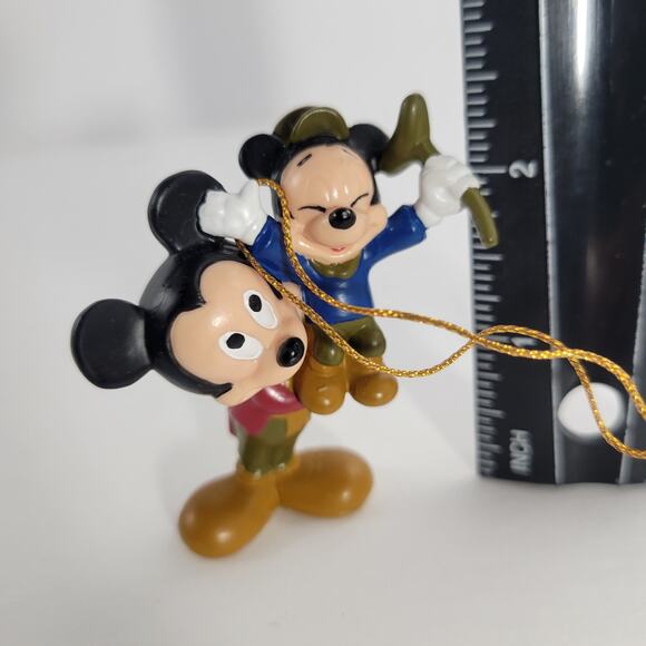 Vintage Avon Disney Mickey Mouse A Christmas Carol Tree Ornament - Picture 3 of 3